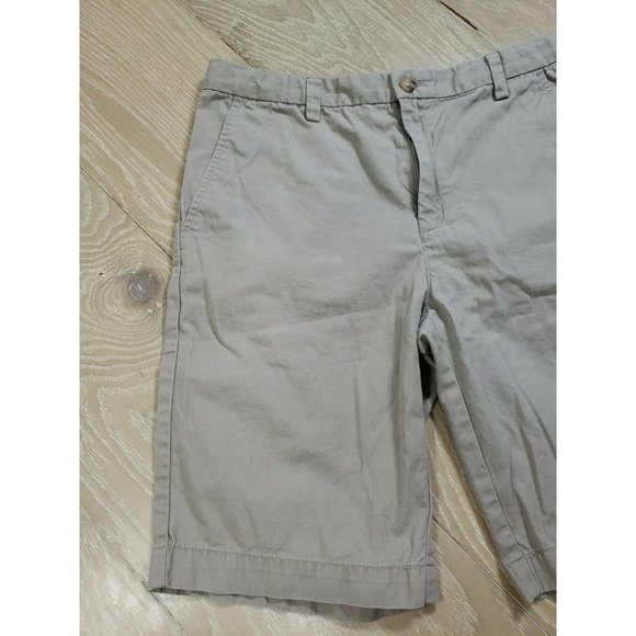 Vineyard Vines Boys Size 16 YOUTH Bermuda Shorts 100% Cotton Khaki Tan - Picture 3 of 8